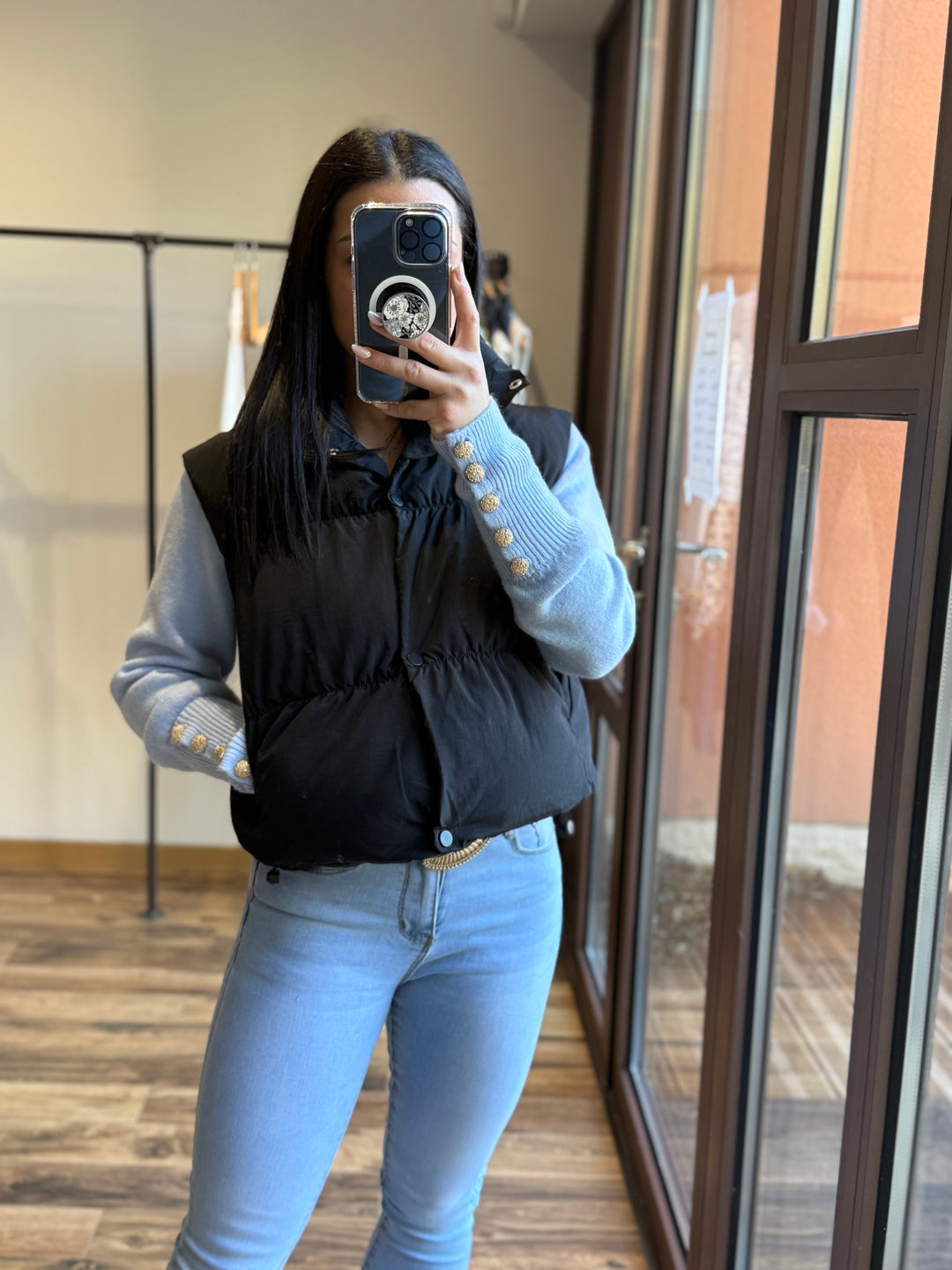 Doudoune sans manches Kim