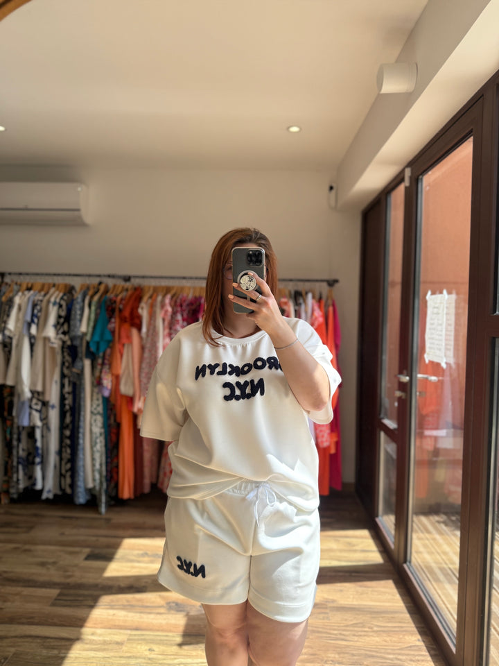 Ensemble Brooklyn blanc CURVY