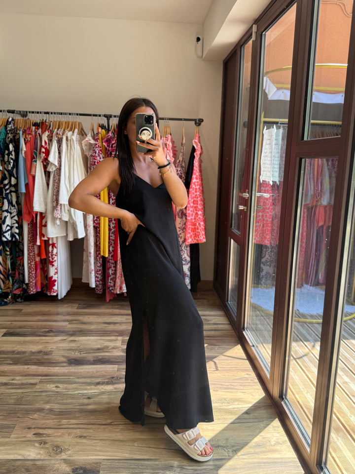 Robe longue Inoa noir