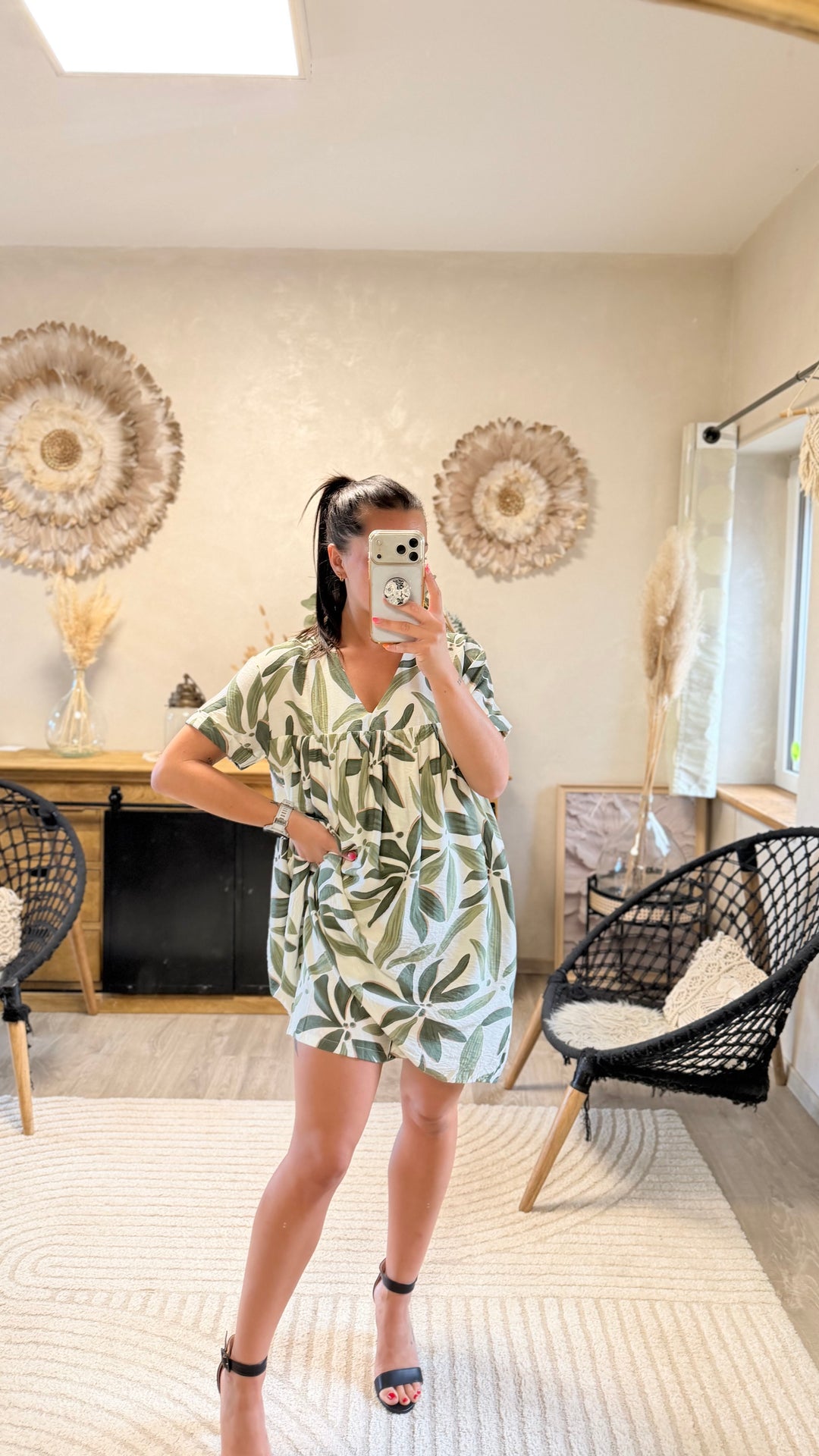 Robe short Oly CURVY