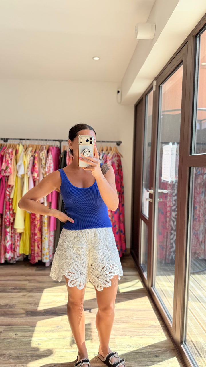 Short Zay blanc
