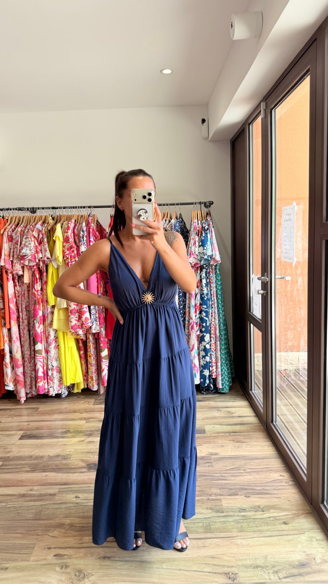Robe longue Soleil Marine CURVY