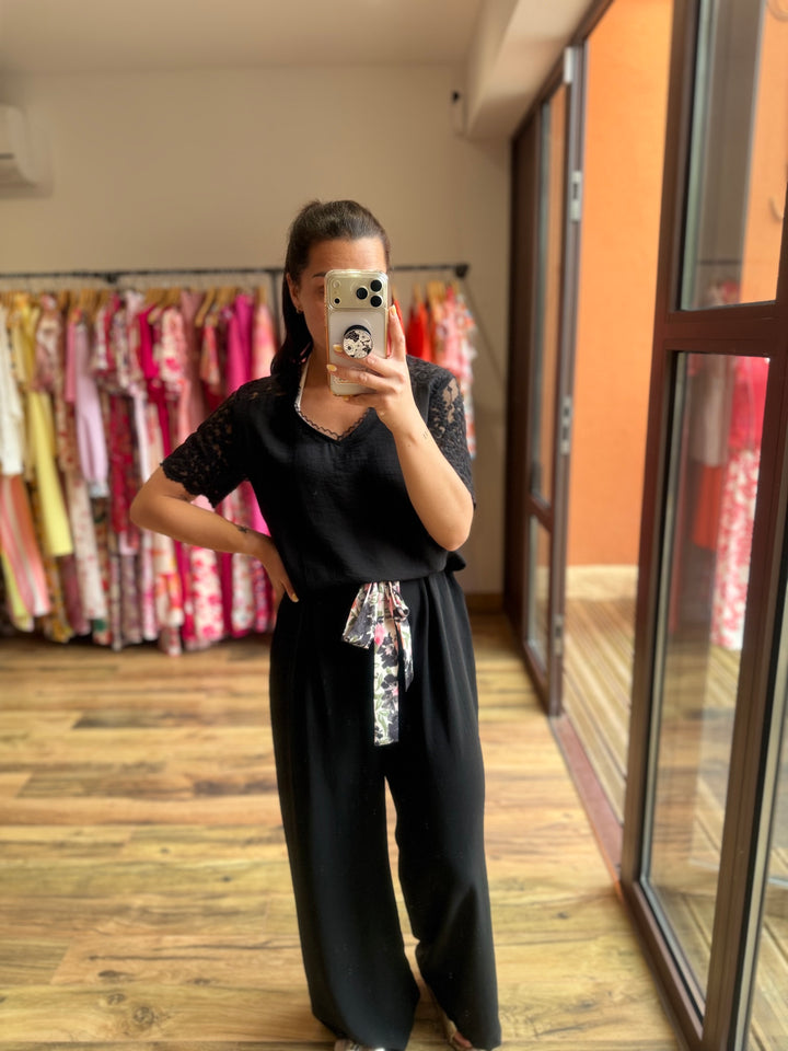 Blouse Miya noir CURVY