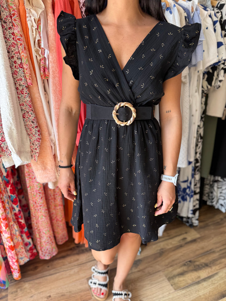 Robe Maya noir CURVY