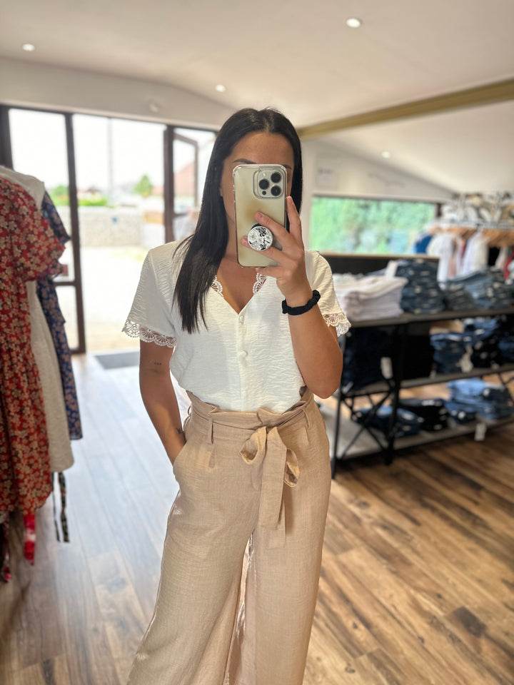 Chemise Mirta blanche CURVY