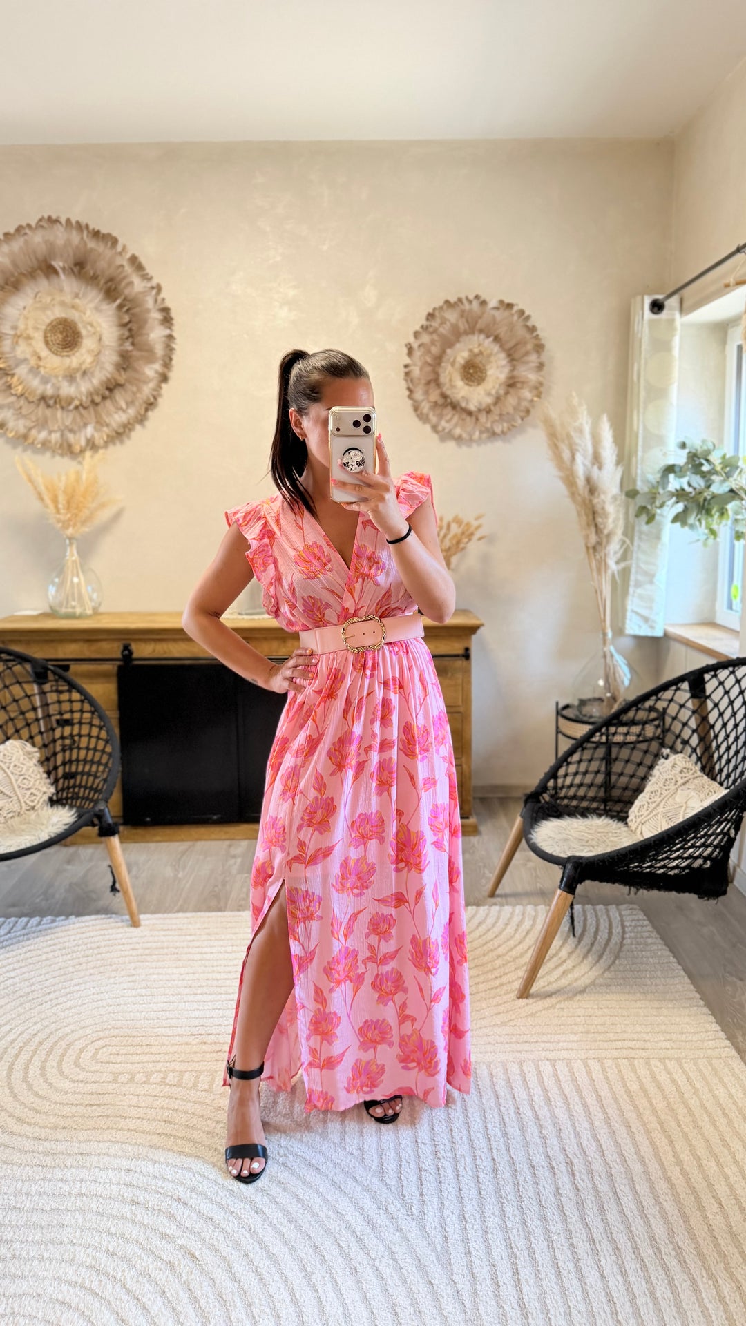 Robe longue Issa CURVY