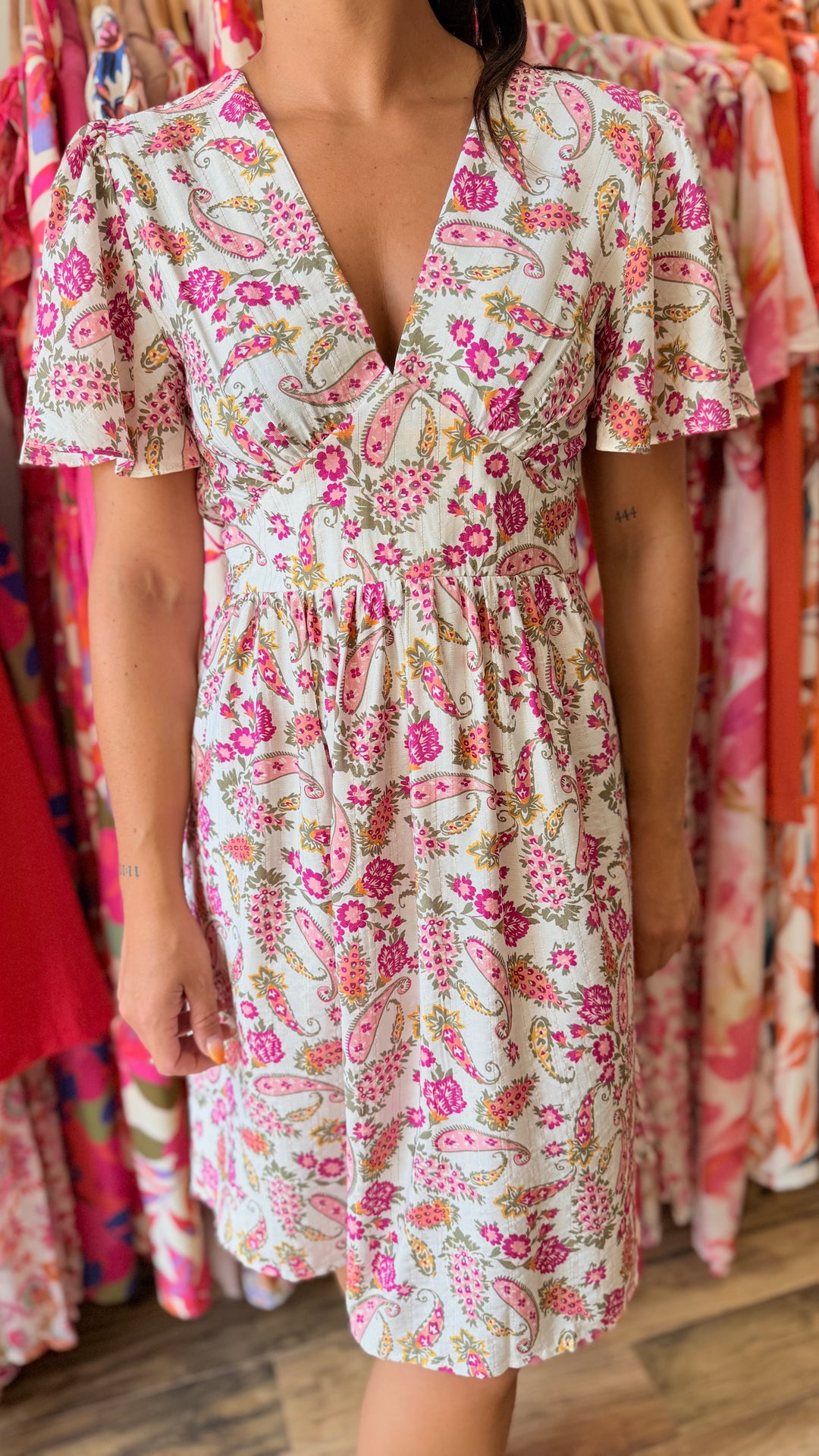 Robe courte Oxane