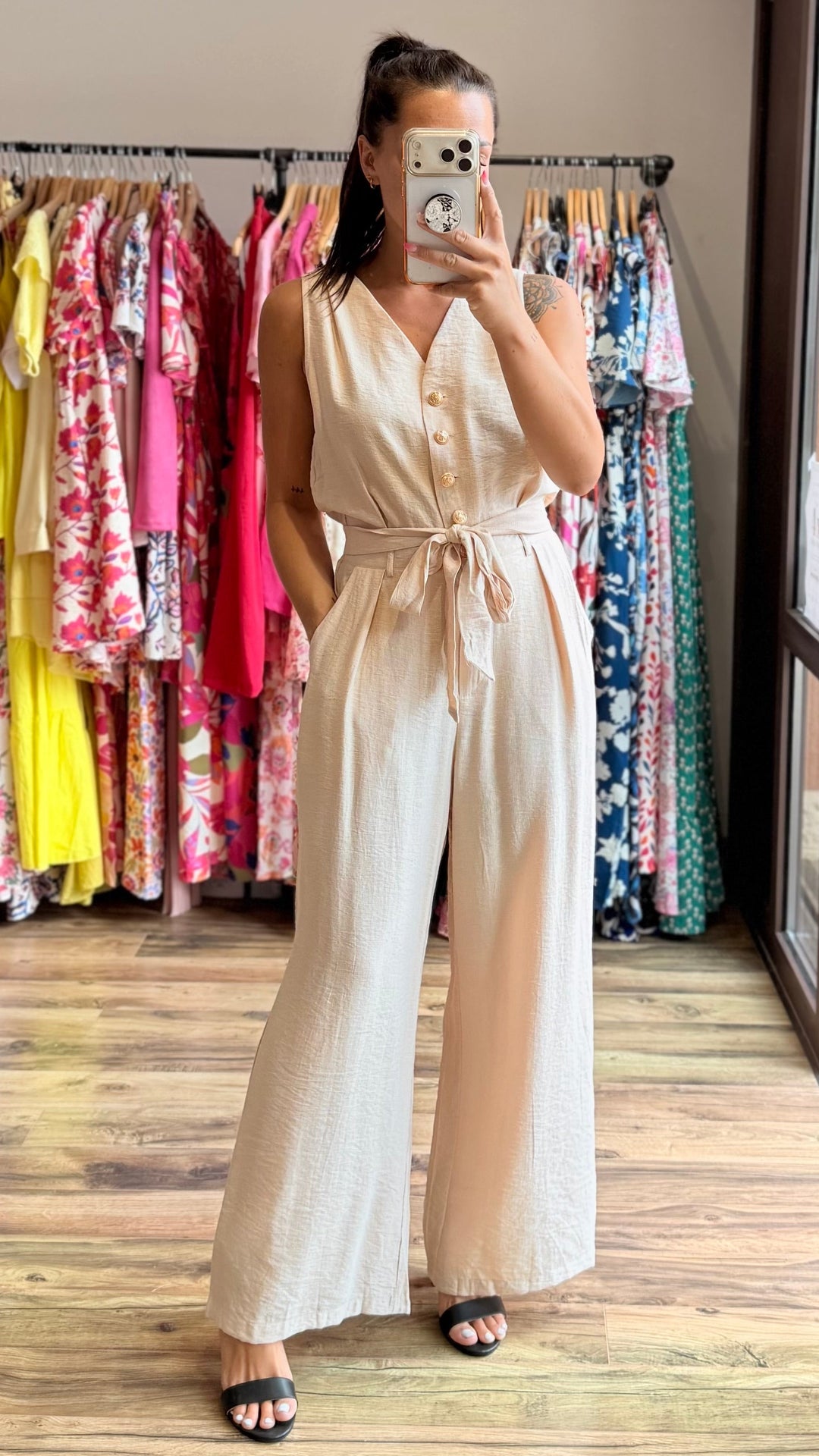 Combinaison Roxanne beige