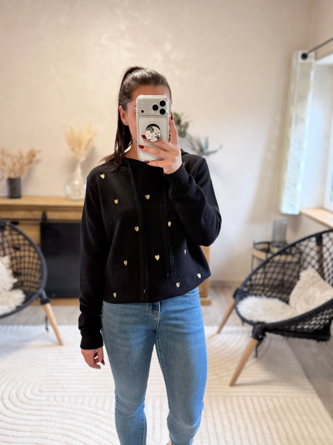 Pull à capuche Pauline