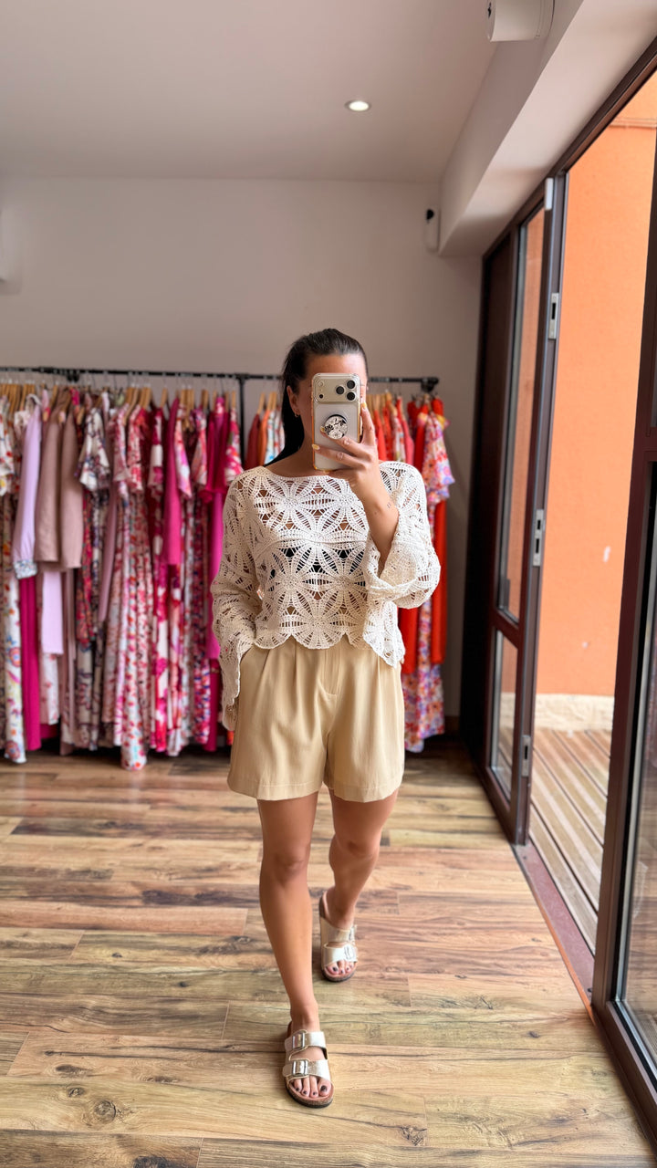 Top Odile crochet Axelle