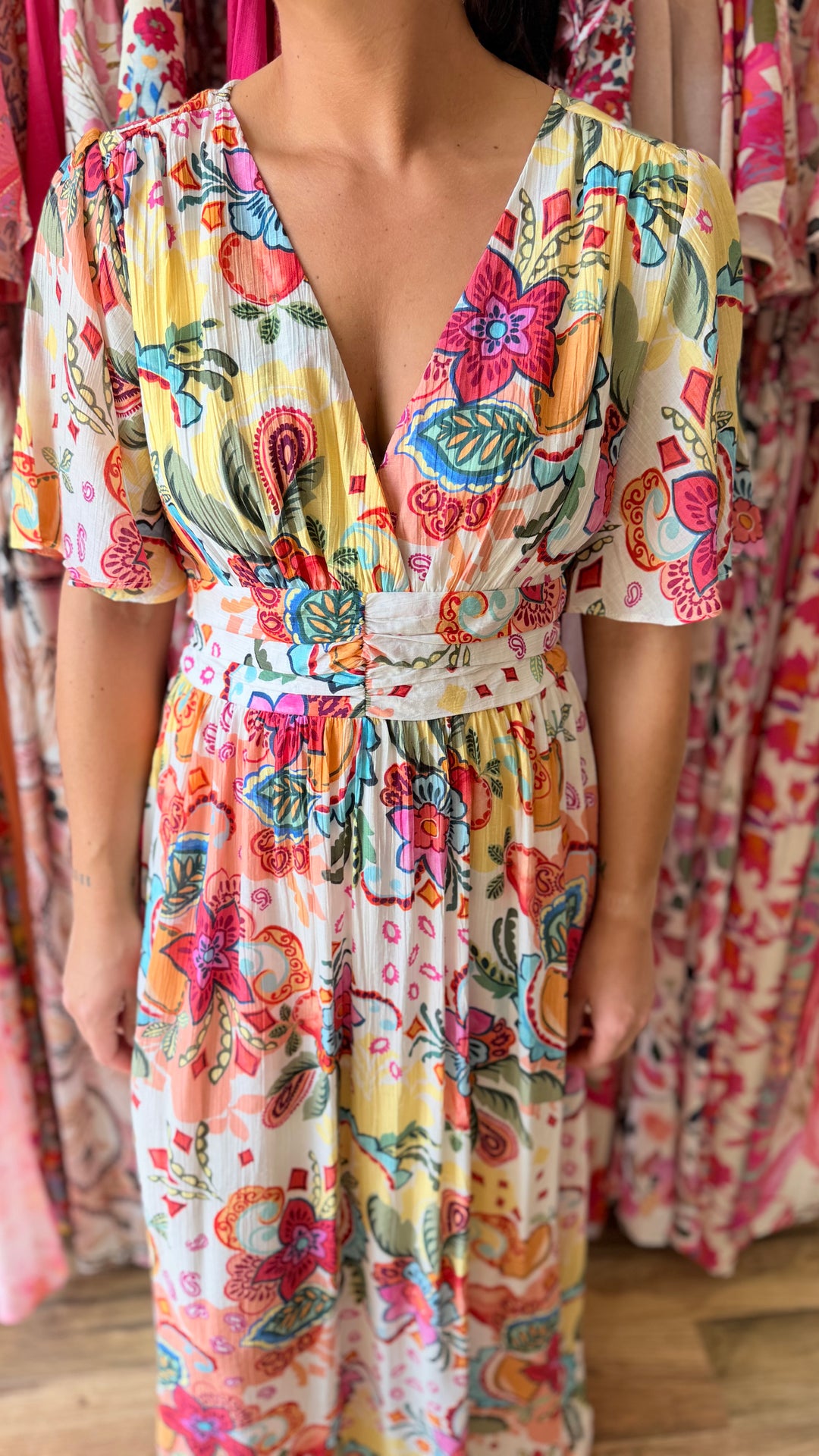 Robe longue Lita (PRÉCOMMANDE EXPÉDITION LE 9/06)