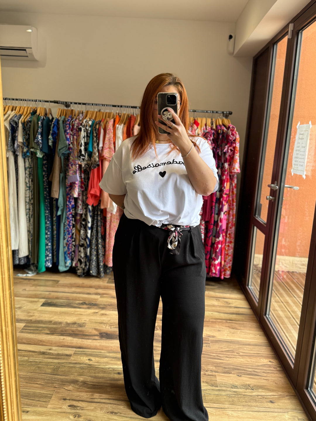 Pantalon fluide Noir curvy