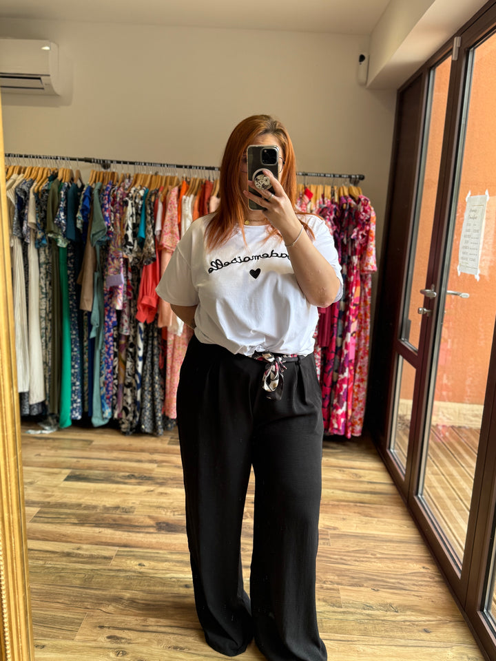 Pantalon fluide Noir curvy