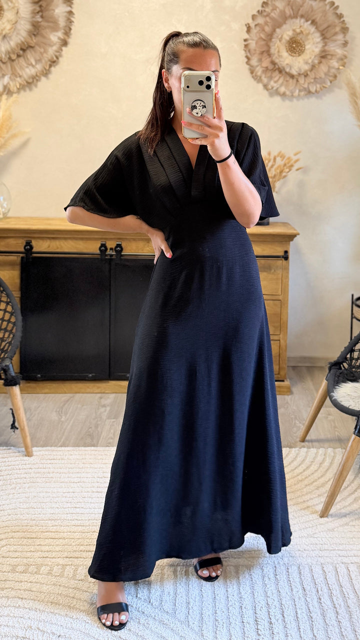 Robe longue Jehan Noir