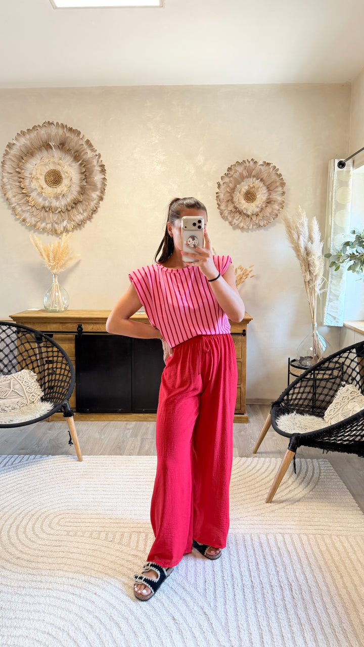 Pantalon Valentino rouge