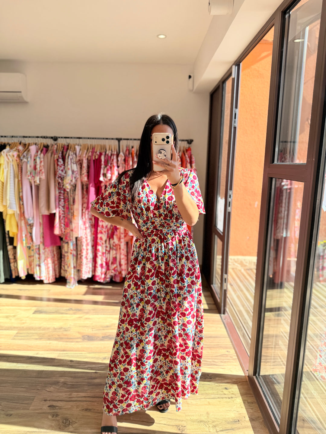 Robe longue Clyde CURVY PRÉCOMMANDE EXPÉDITION 1/06)