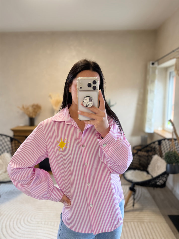 Chemise Saint-Tropez rose