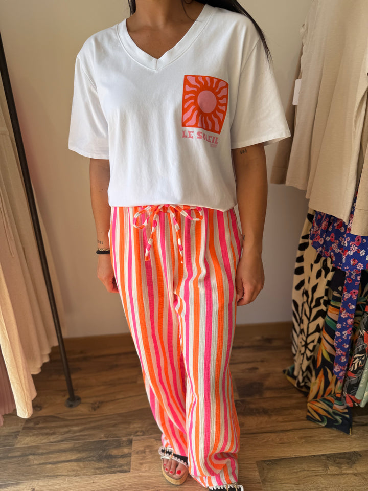 Teeshirt le soleil CURVY