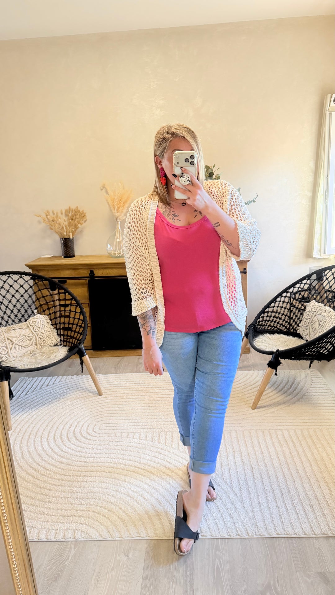 Top Raph fuchsia CURVY