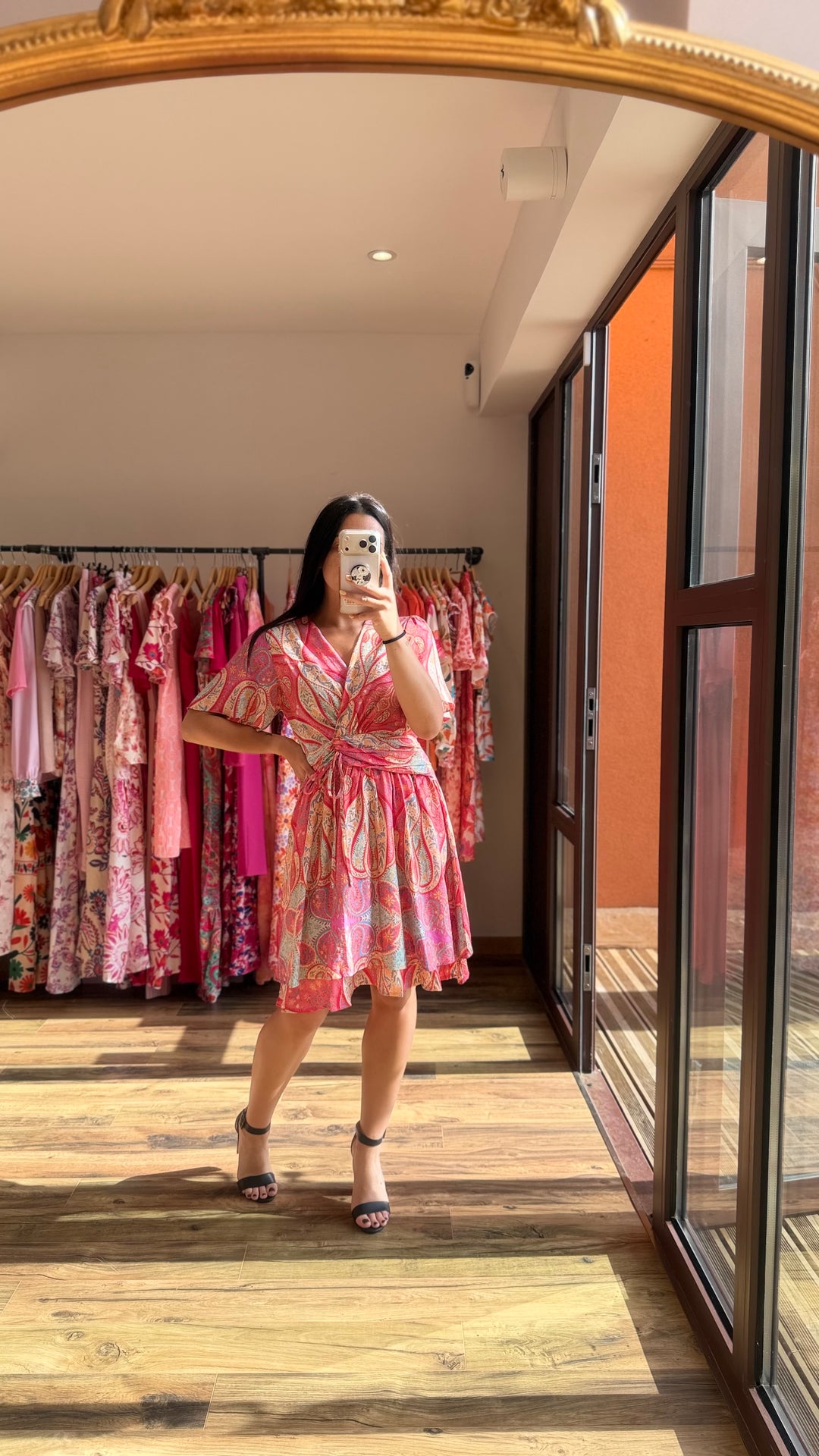 Robe courte Calinda