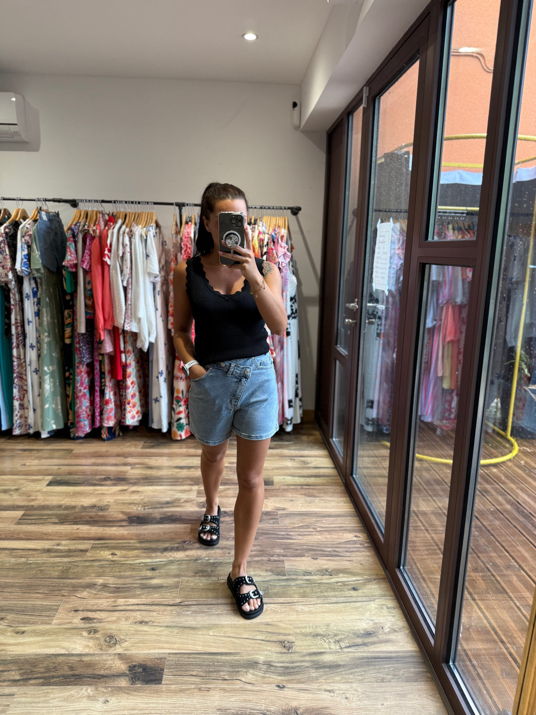 Short en jean Beline