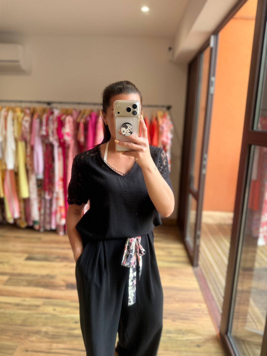 Blouse Miya noir CURVY