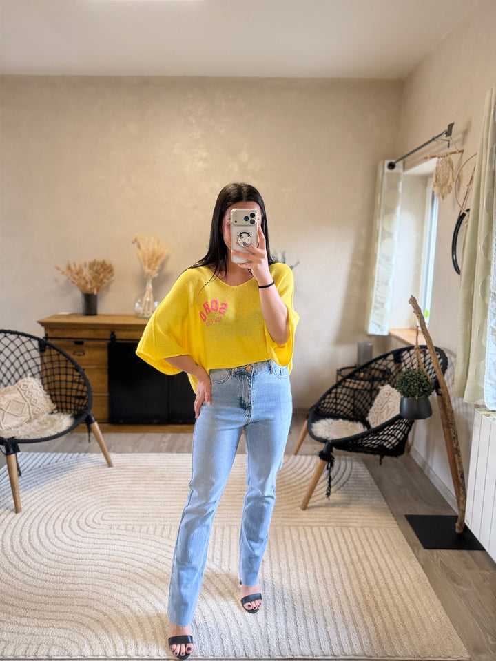 Pull SOHO jaune