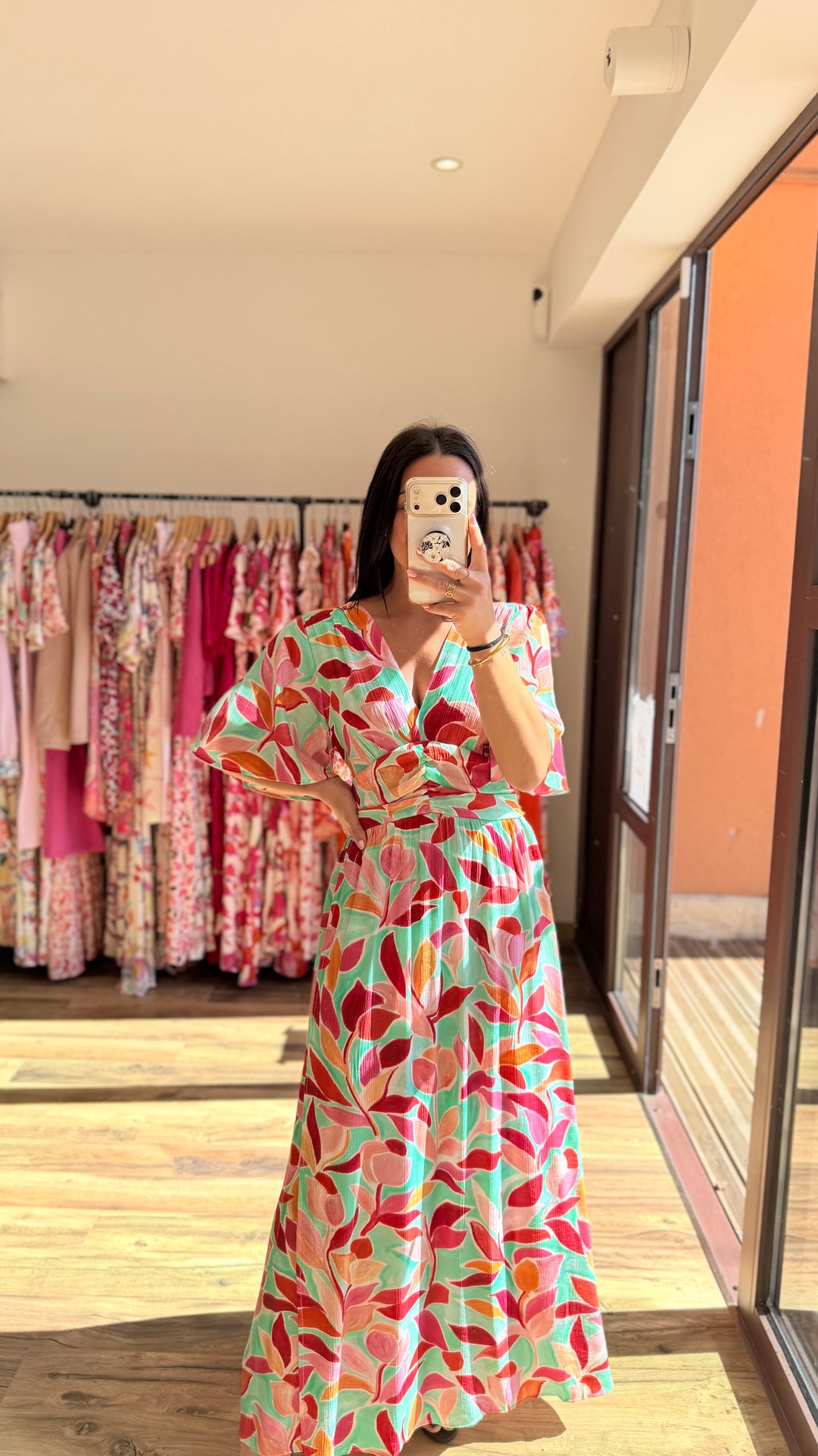 Robe longue Arlequin CURVY (PRÉCOMMANDE EXPÉDITION 3/06)