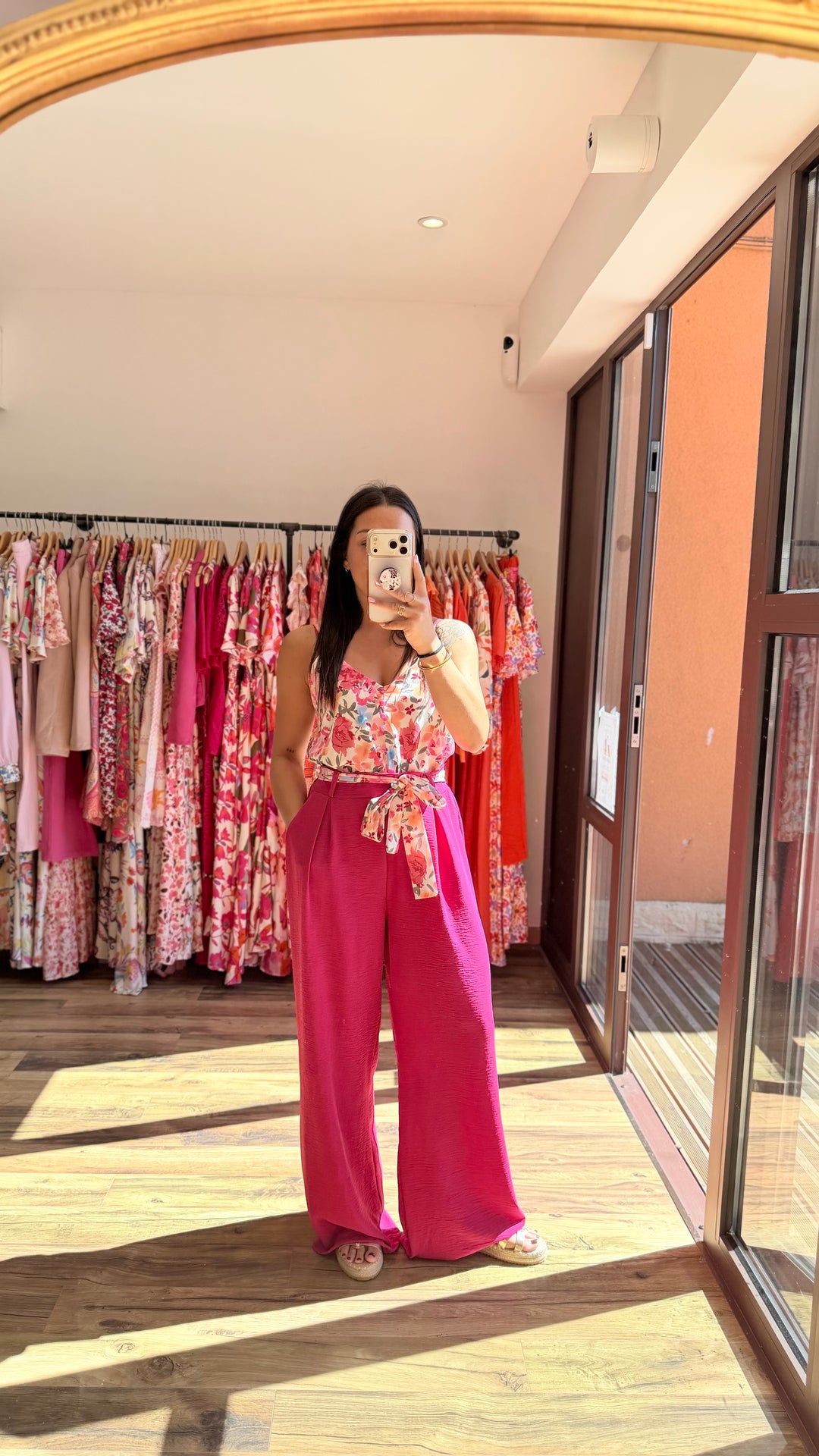 Top Hugo rose fushia