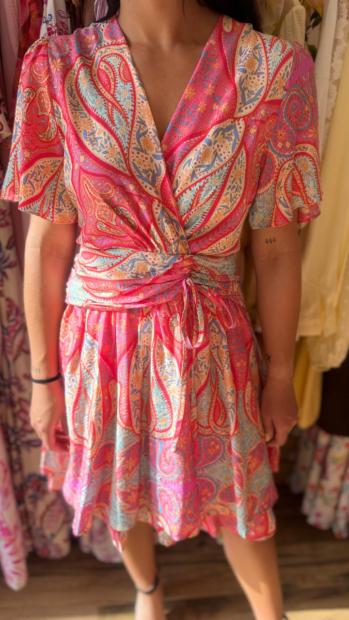Robe courte Calinda