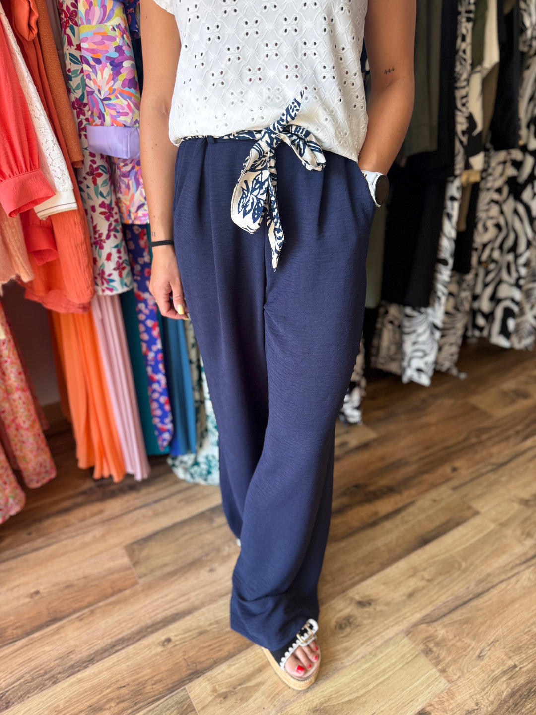 Pantalon Eliam marine