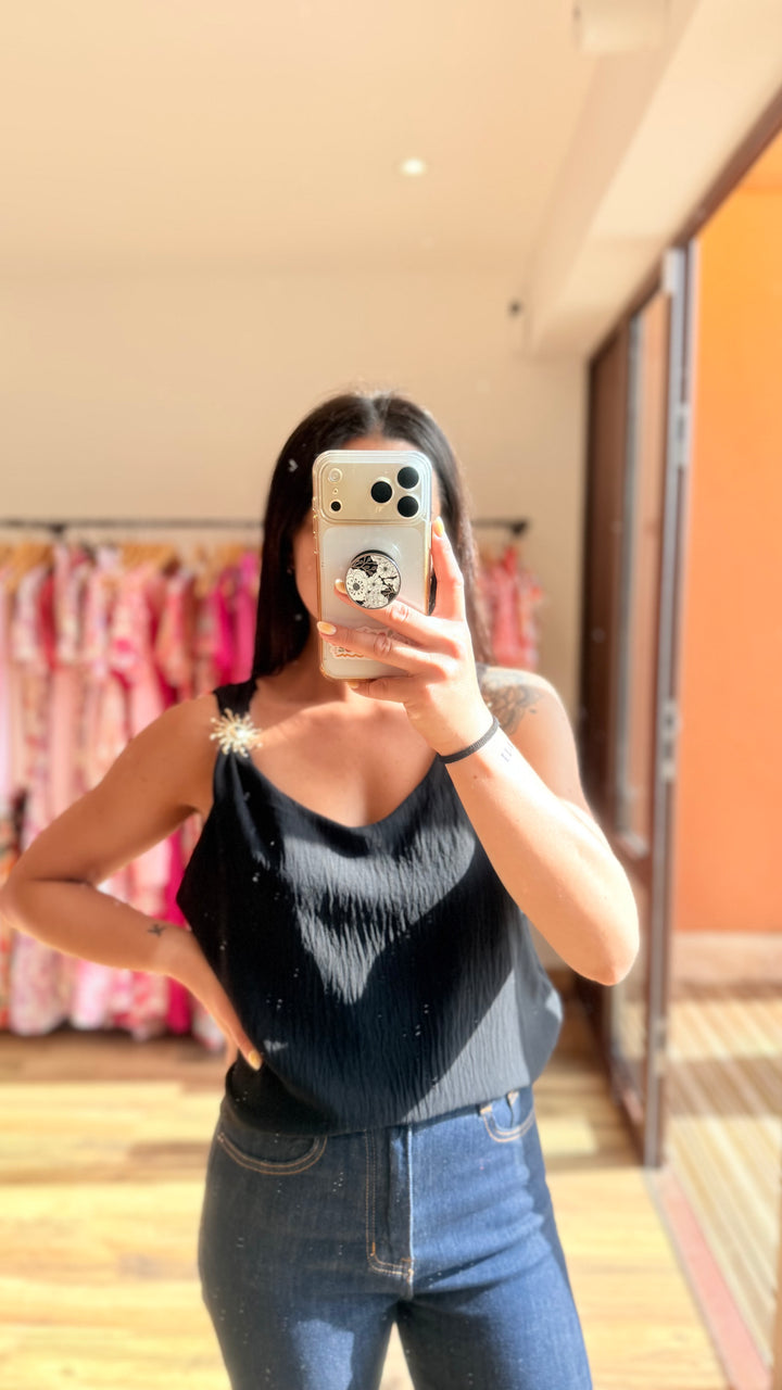 Top Soleya noir
