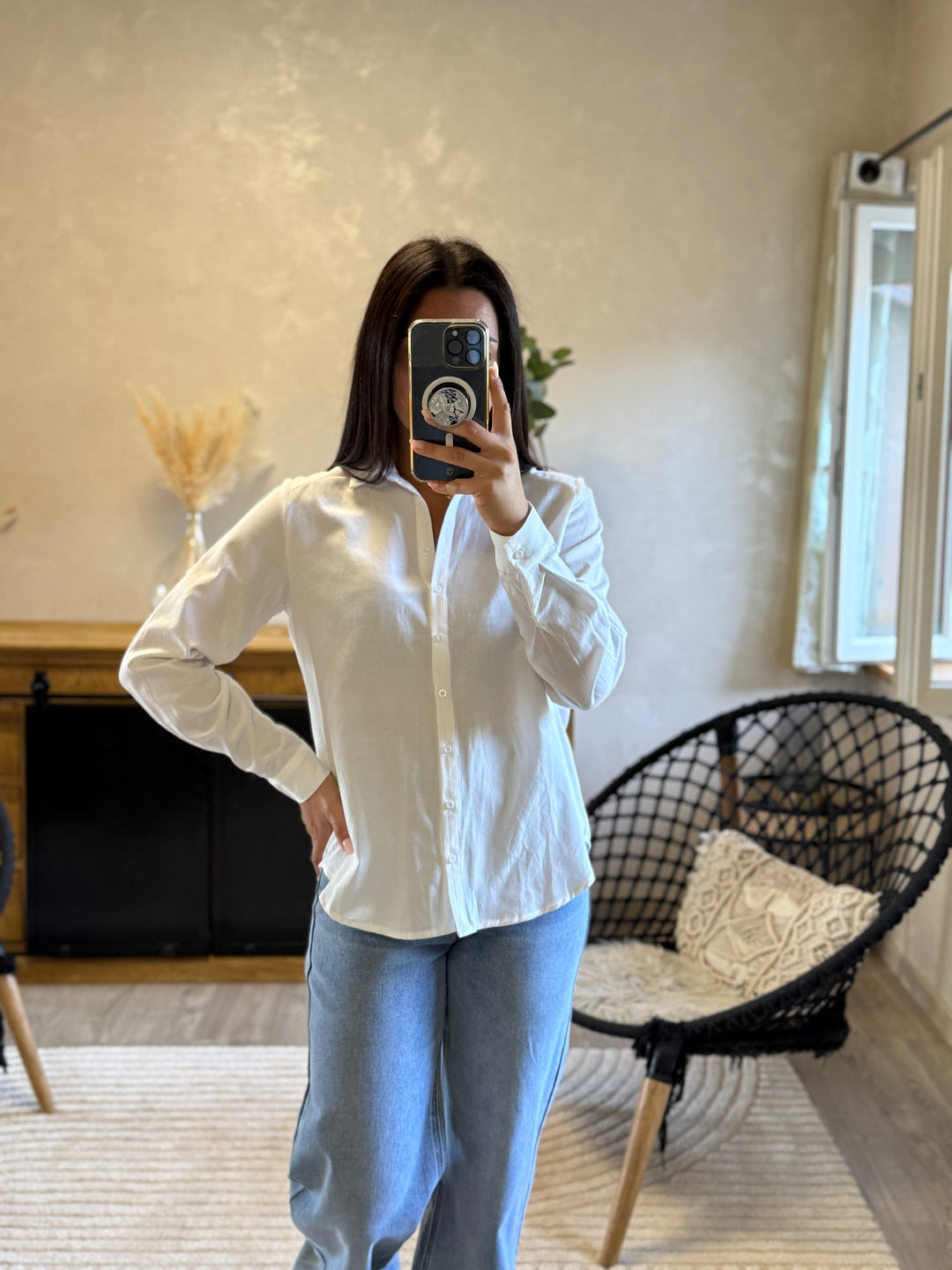 Chemise Ondine blanche