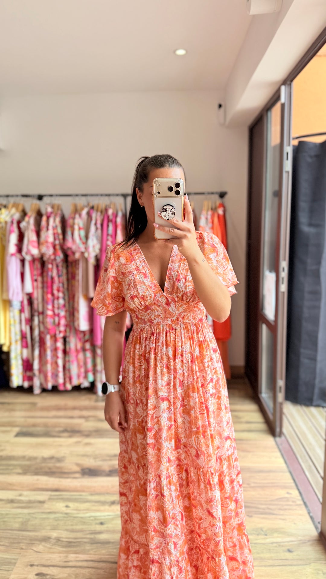 Robe longue Elodie