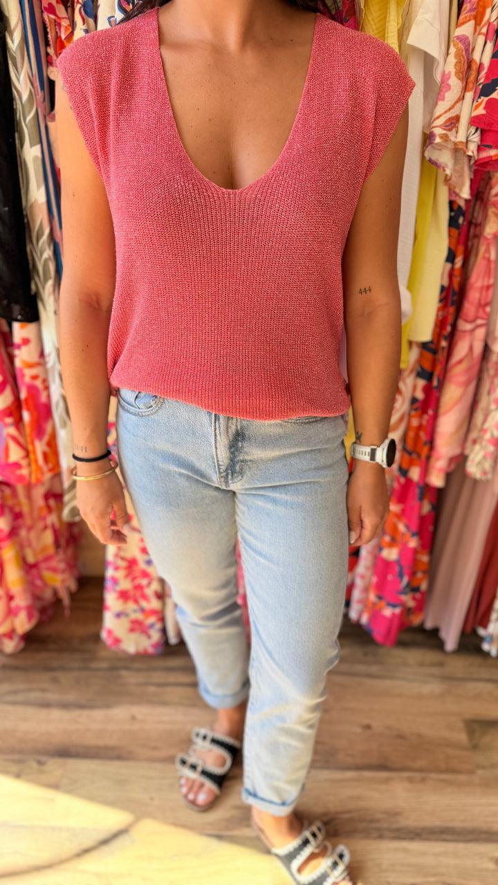 Top Milane corail