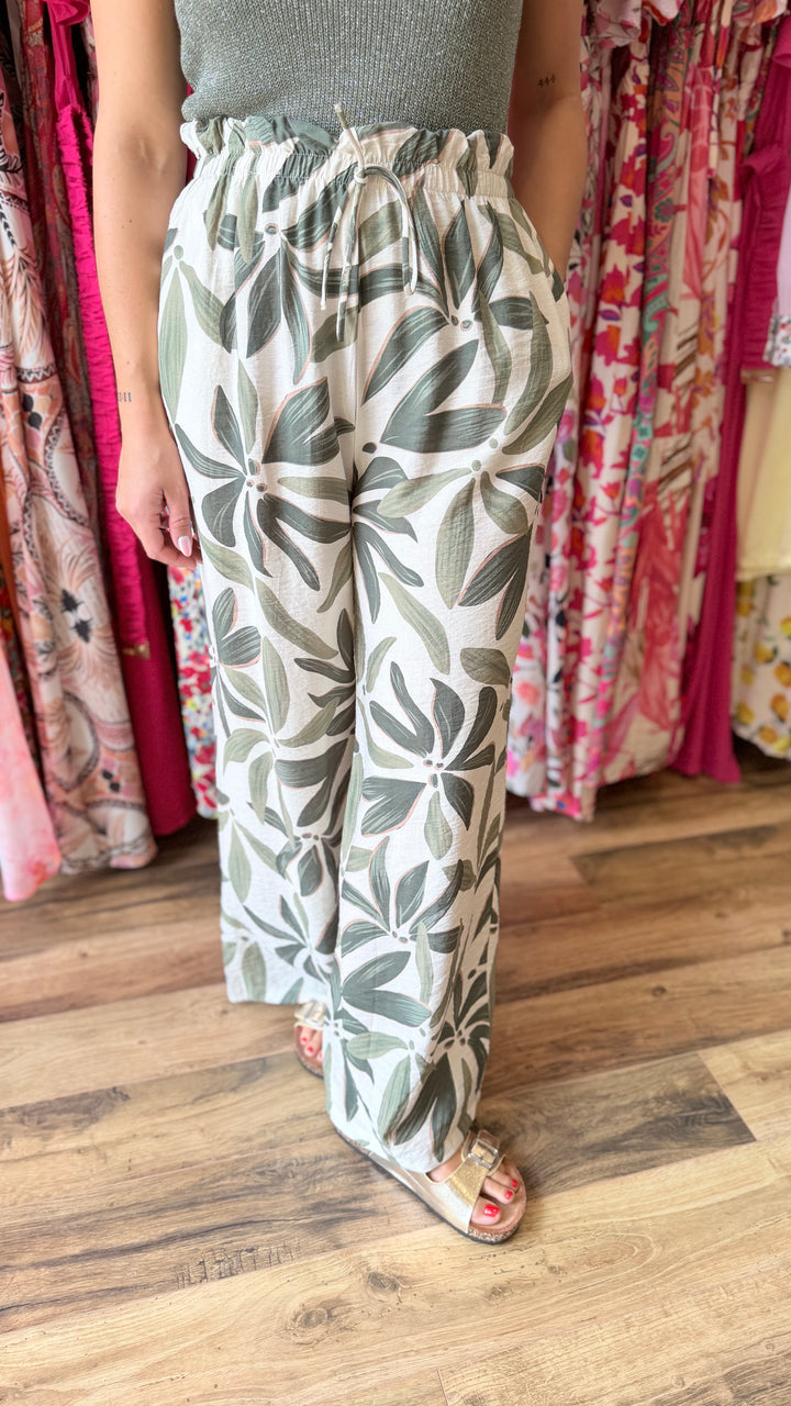 Top Afida kaki CURVY