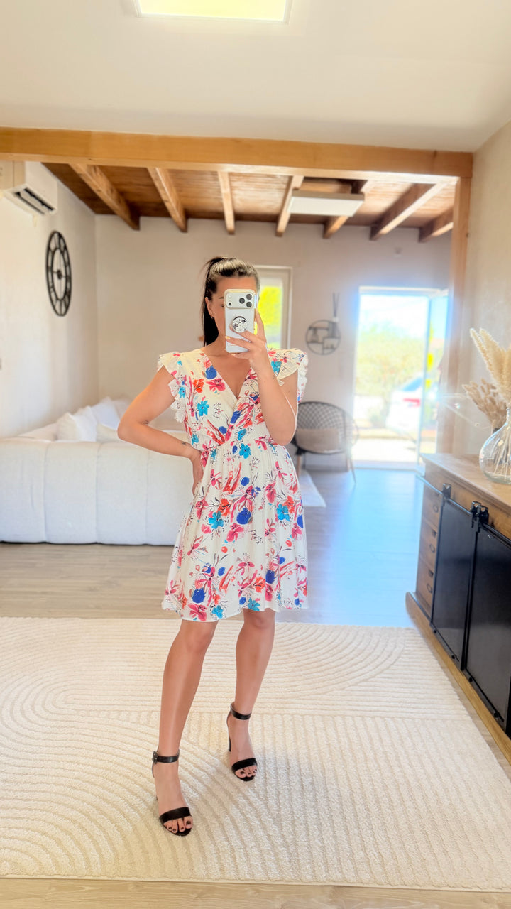 Robe courte Qual