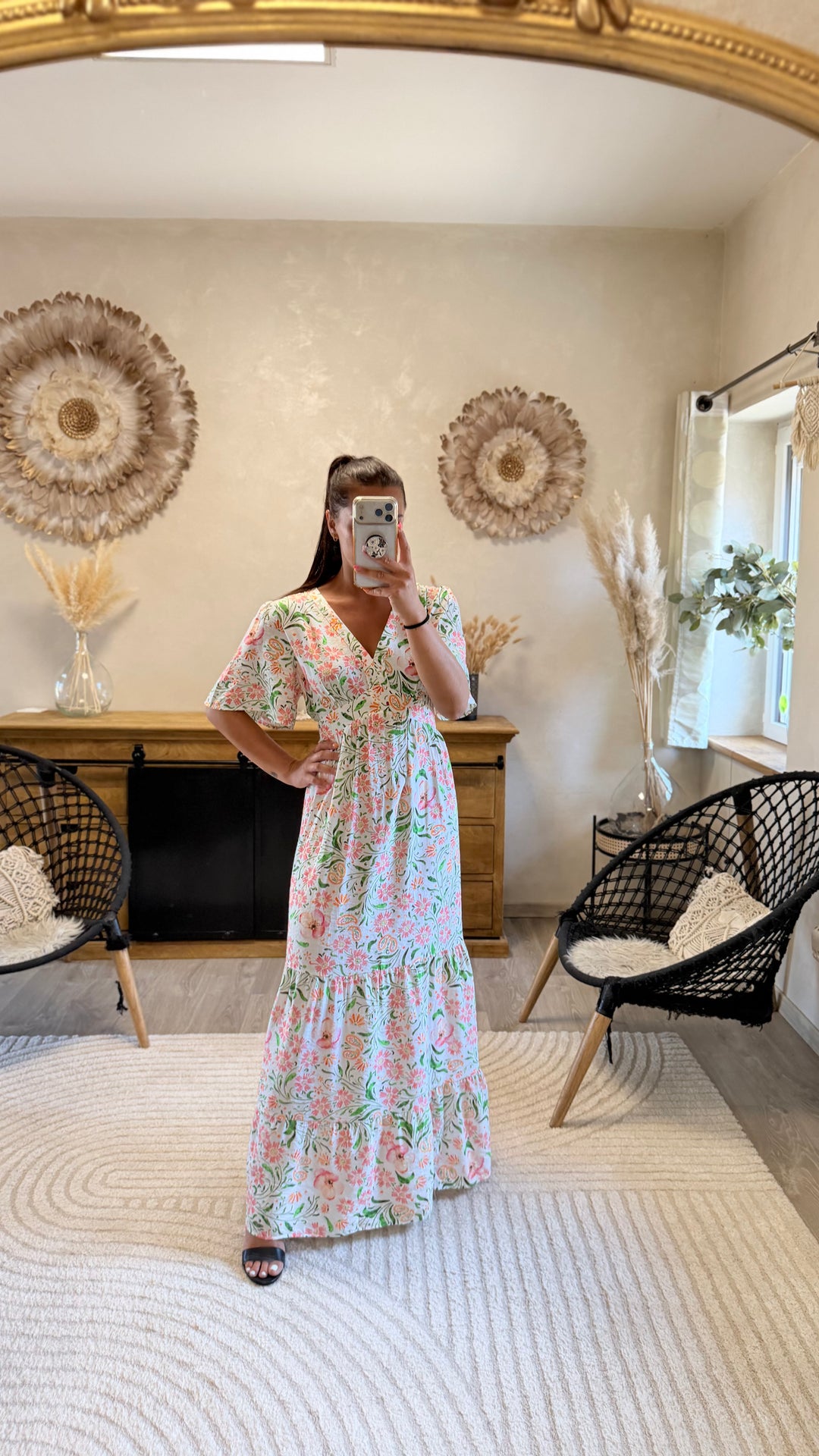 Robe longue Madeline CURVY