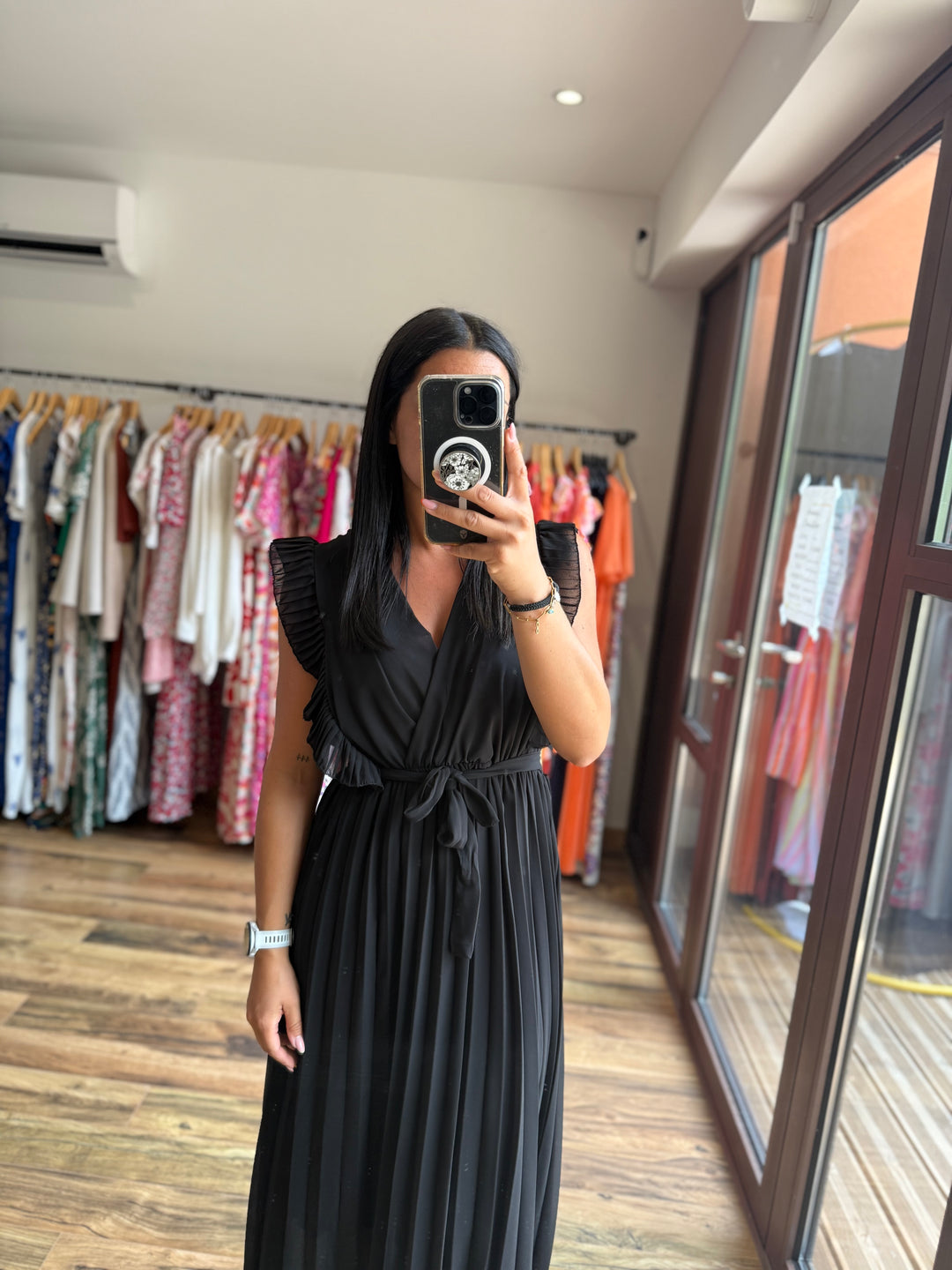 Robe Berenice noir CURVY