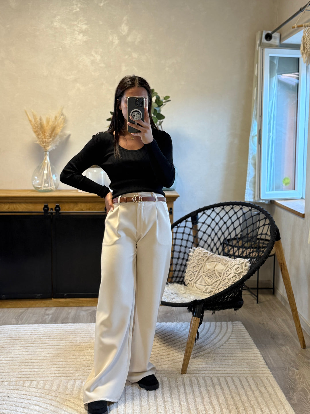 Pantalon Berlioz beige