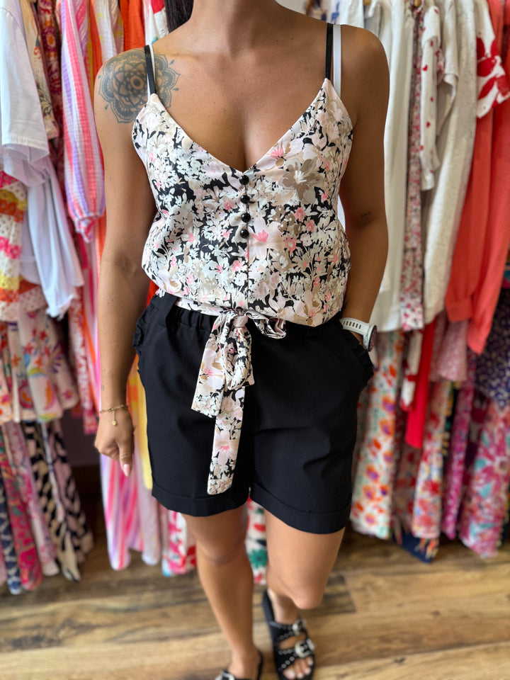 Short bommy noir CURVY