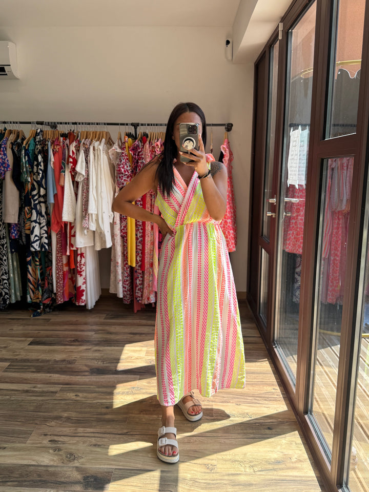 Robe longue Laure CURVY