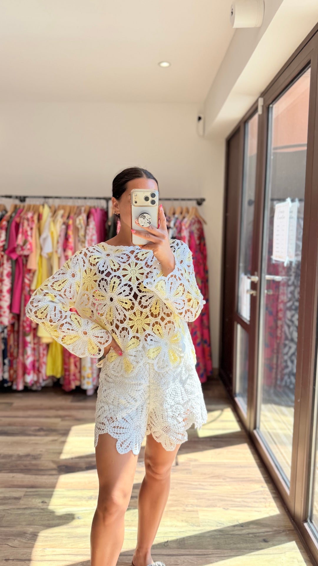 Top crochet Rosty