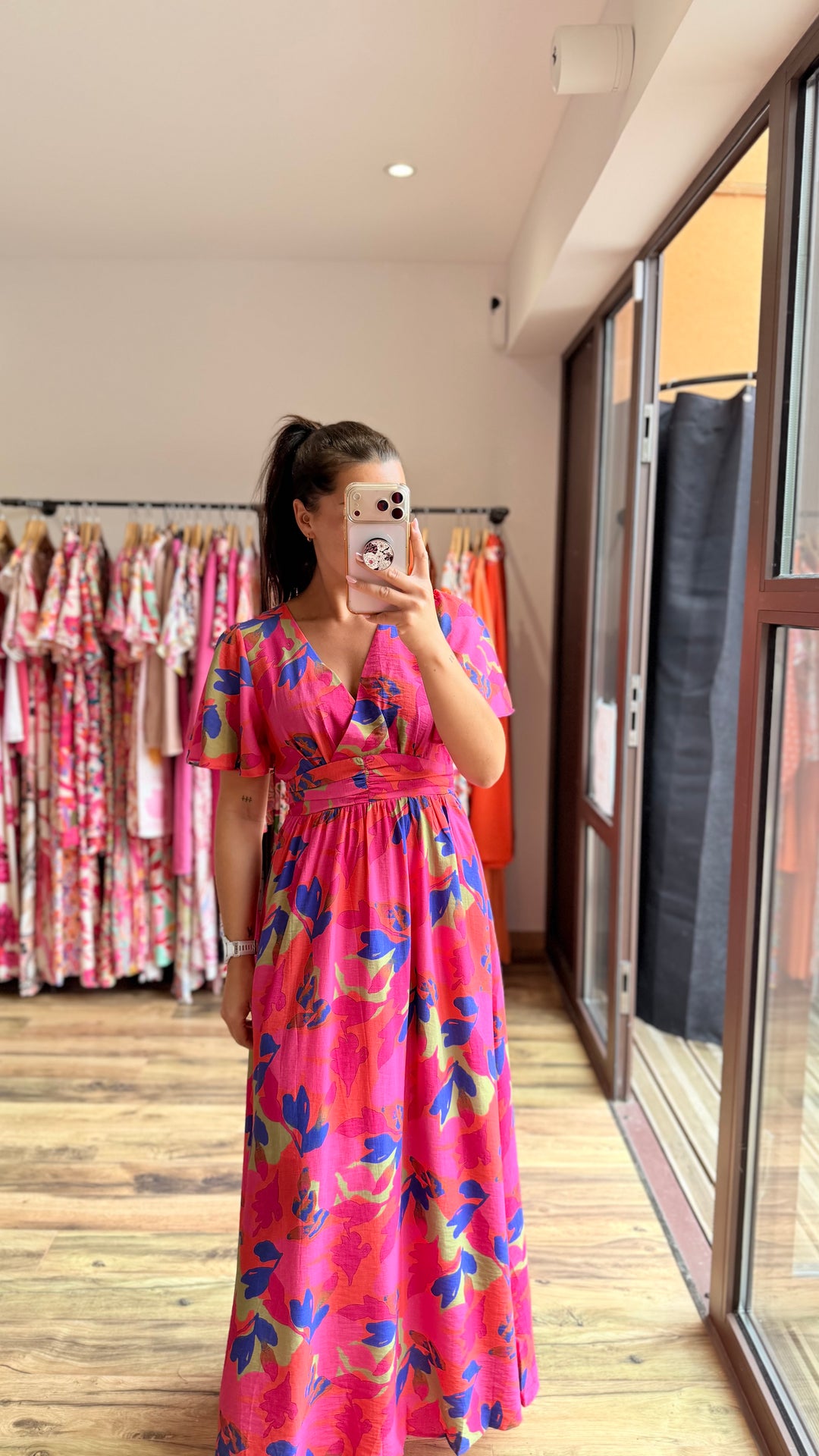Robe longue Judith (dos ouvert)