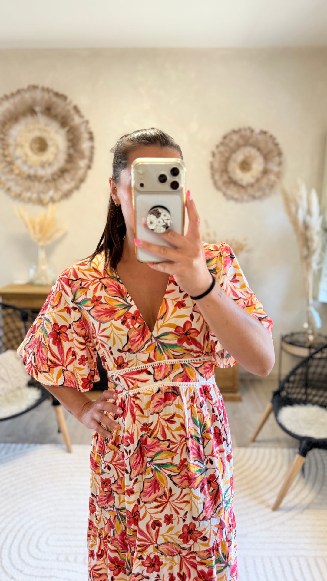 Robe longue Lindy CURVY