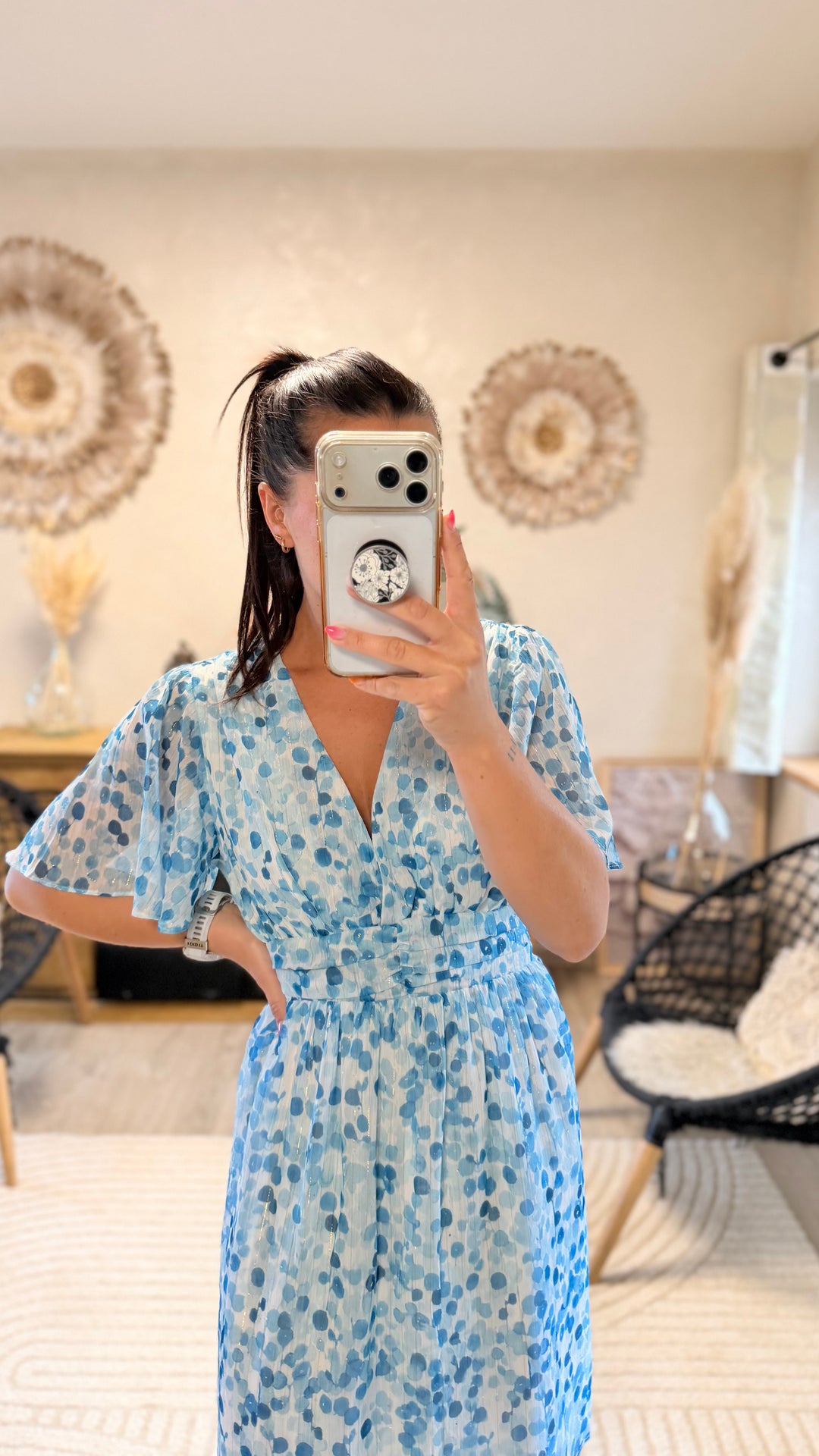 Robe courte Carmen CURVY