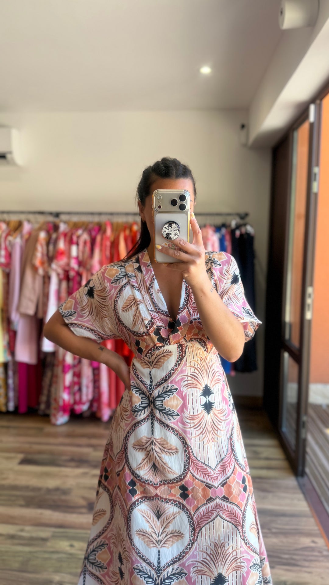 Robe longue Floressa CURVY