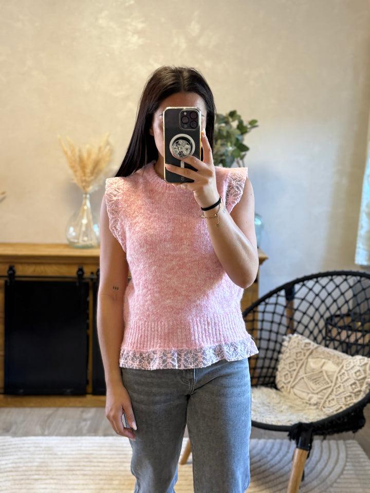 Pull sans manches Nawel