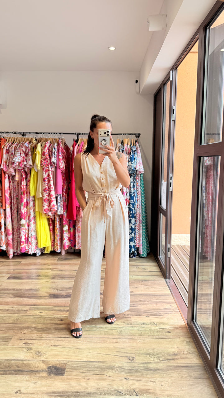 Combinaison Roxane beige CURVY