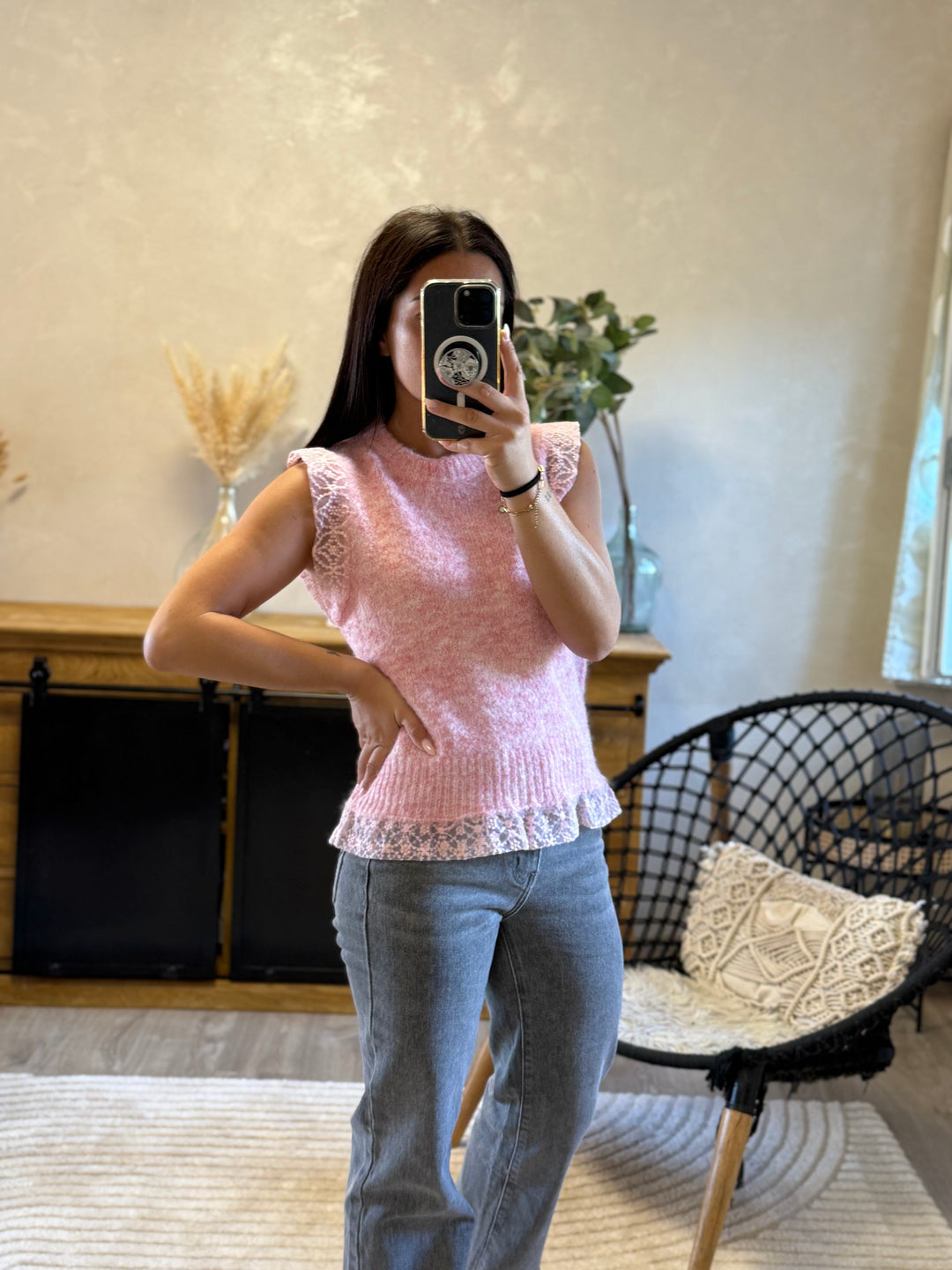 Pull sans manches Nawel